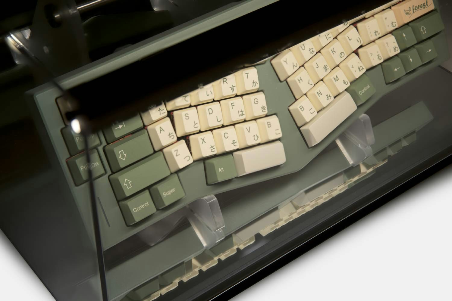MOMOKA Aluminum Metal Keyboard Display Case Mechanical Keyboards Components Mechanical